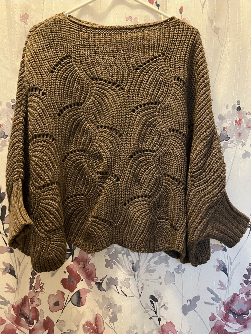 Women’s Handmade Chunky Knit Sweater - Brown